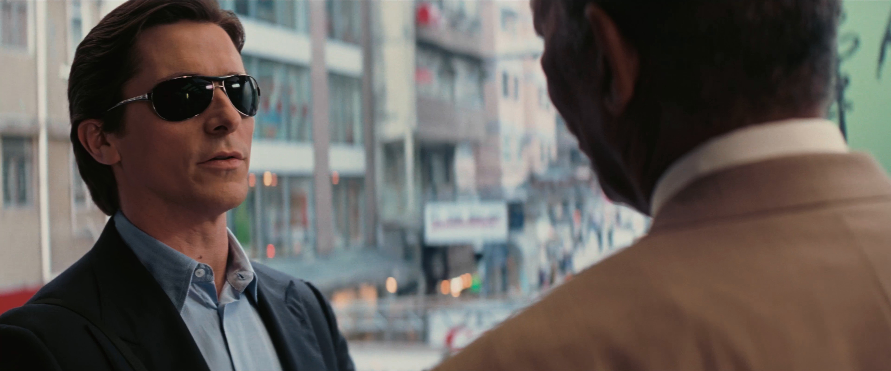 A full-resolution scene from The Dark Knight in the Sentarys cinema collection